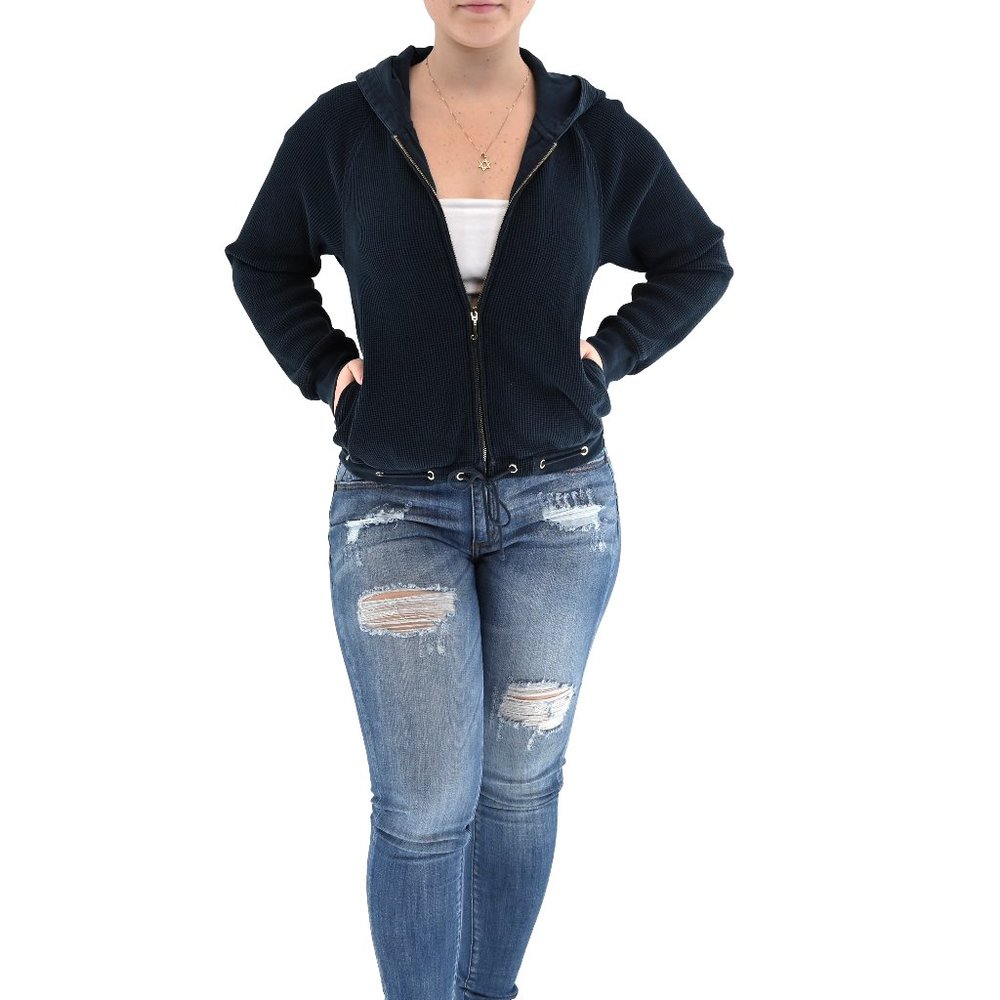 JUICY COUTURE Cotton Thermal Hooded Jacket #BA13